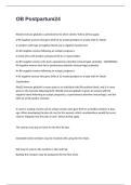 OB Postpartum Test Questions with 100&percnt; Correct Answers
