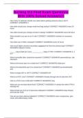 Nursing 113 Final Exam Questions With 100&percnt; Solved Answers&excl;&excl;&excl;