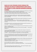 NUR 514 M&period;50&colon; DYNAMIC STUDY MODULE THE CONCEPT OF QUALITY IMPROVEMENT EXAM WITH ALL CORRECT & 100&percnt; VERIFIED ANSWERS &lpar;UPDATED TO PASS&rpar;