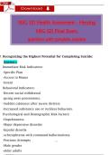 NSG 121 Health Assessment - Herzing  NSG 121 Final Exam    questions with complete solution  &lpar;2025&sol;2026&rpar; GRADED A&plus;