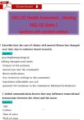 NSG 121 Health Assessment - Herzing  NSG 121 Exam 1   questions with complete solution  &lpar;2025&sol;2026&rpar; LATEST GRADED A&plus;
