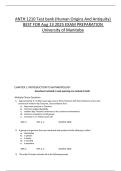 ANTH 1210 Test bank &lpar;Human Origins And Antiquity&rpar; BEST FOR Aug 13 2025 EXAM PREPARATION University of Manitoba &lpar;2&rpar;