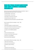 BUS 251 FINAL EXAM QUESTIONS AND 100&percnt; CORRECT ANSWERS GRADED A&plus;&period;