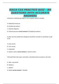 ISACA CSX PRACTICE QUIZ &ndash; BH QUESTIONS WITH ACCURATE ANSWERS
