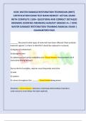 IICRC WRT Certification Exam &ndash; 1100&plus; Questions & Verified Answers &vert; Complete Study Test Bank