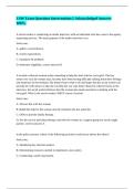 LSW Exam Questions Interventions &vert;&vert; Acknowledged Answers 100&percnt;&period;