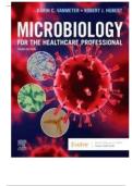 Microbiology for the Healthcare Professional &ndash; 3rd Edition&comma; Karin C&period; VanMeter & Robert J&period; Hubert &ndash; Verified Test Bank &lpar;Chapters 1&ndash;25&comma; Complete & Updated&rpar;