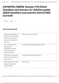 NAVEDTRA 15009B&comma; Yeoman &lpar;YN&rpar; EXAM Questions and Answers &lpar;A&plus; Solution guide&rpar; &lpar;2025&rpar; Questions And Answers Solved 100&percnt; Correct&excl;&excl;
