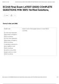 EC248 Final Exam LATEST &lpar;2025&rpar; COMPLETE QUESTIONS With 100&percnt; Verified Solutions&comma;