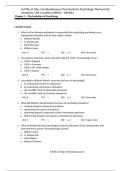 Test bank for Psychology Themes And Variations&comma; 3rd Canadian Edition by Wayne Weitten