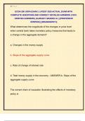 ECON 200 UOFA EXAM 2 LATEST 2025 ACTUAL EXAM WITH  COMPLETE QUESTIONS AND CORRECT DETAILED ANSWERS &lpar;100&percnt;  VERIFIED ANSWERS&rpar; &vert;ALREADY GRADED A&plus;&vert; &vert;&vert;PROFESSOR  VERIFIED&vert;&vert; &vert;&vert;BRANDNEW&excl;&excl;&excl;&vert;&vert; 