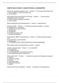 GNRS 582 EXAM 3 QUESTIONS & ANSWERS