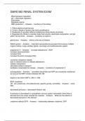 GNRS 582 RENAL SYSTEM EXAM
