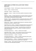 GNRS 582A ALTERED CELLULAR AND TISSUE BIOLOGY