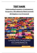 Understanding Economics&colon; A Contemporary Perspective &ndash; 9th Edition by Mark Lovewell &ndash; Complete Test Bank &lpar;Chapters 1&ndash;15&rpar;