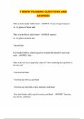 7 BREW TRAINING QUESTIONS AND ANSWERS&period;