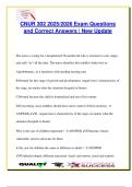 CNUR 302 Exam Guide &lpar;2021&sol;2022&rpar; &ndash; 120&plus; Q&A on Nursing Ethics&comma; Communication&comma; Cultural Safety&comma; Advocacy&comma; and Scope of Practice