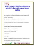CNUR 302 Final Exam Study Guide &lpar;2025&sol;2026&rpar; &ndash; 140&plus; Q&A on Professionalism&comma; Advocacy&comma; Cultural Safety&comma; Leadership & Ethical Nursing Practice