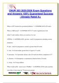 CNUR 303 Final Exam &lpar;2025&sol;2026&rpar; &ndash; 130&plus; A&plus; Verified Q&A on Pregnancy&comma; Labor Stages&comma; Fetal Assessment&comma; Induction&comma; Postpartum Care & Newborn Vitals
