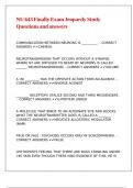 NU 643 Finally Exam Jeopardy Study Questions and answers