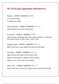 NU 333 Exam 3 questions with answers