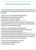 NURS 661 Exam 1 questions with answers