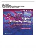 TEST BANK Applied Pathophysiology A Conceptual Approach &lpar;4th Ed&rpar; by Judi Nath