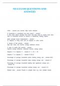 NEA EXAM QUESTIONS AND ANSWER1