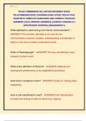TEXAS COMMISSION ON LAW ENFORCEMENT BASIC  TELECOMMUNICATOR LICENSING EXAM LATEST 2025 ACTUAL  EXAM WITH COMPLETE QUESTIONS AND CORRECT DETAILED  ANSWERS &lpar;100&percnt; VERIFIED ANSWERS&rpar; &vert;ALREADY GRADED A&plus;&vert;  &vert;&vert;PROFESSOR VERIFIED&vert;&vert; &vert;&vert;BRANDNEW&excl;&excl;&excl;&vert;&vert;