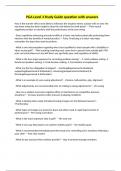PGA Level 3 Study Guide question with answers