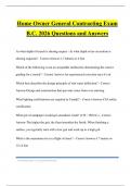 Owner Builder 2026 Questions and Answers