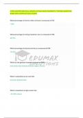 CCRP AACVPR 2025 FULL LENGTH ACTUAL EXAM CURRENTLY TESTING QUESTION BANK WITH COMPLETE SOLUTIONS