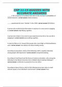 CHP 11-15 QUIZZES WITH ACCURATE ANSWERS