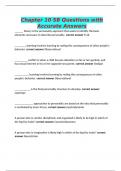Chapter 10 SB Questions with Accurate Answers