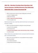 ASA 104 &ndash; Bareboat Cruising Exam Questions And  Correct Answers &lpar;Verified Answers&rpar; Plus Rationales  2025&sol;2026 Q&A &vert; Instant Download Pdf
