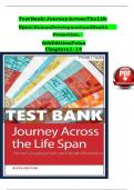 Test Bank&semi; Journey Across The Life Span&semi; Human Development and Health Promotion&comma; 6th Edition