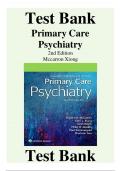 Test Bank For Primary Care Psychiatry 2nd Edition by Dr&period; Robert M&period; McCarron&period; All Chapters 1-26&period; Latest Edition 2025