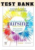 NEW Test bank for Fundamentals of Nursing&colon; Active Learning for Collaborative Practice 3rd Edition &vert;  Barbara L&period; Yoost  &vert; 2025 version &vert; All Chapters &vert;  