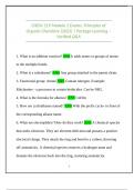 CHEM 219 Module 2 &ndash; Principles of Organic Chemistry Study Guide &vert; 2025 &vert; Portage Learning