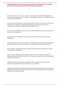ISYE 6644 Midterm Exam 200 Practice Questions with Correct Verified Answers &sol; Isye 6644 Midterm Exam Correctly Answered Practice Questions Latest &lpar;New&excl;&rpar;