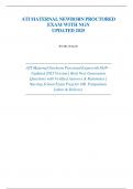 ATI MATERNAL NEWBORN PROCTORED EXAM WITH NGN UPDATED 2025