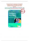 DAVIS ADVANTAGE FOR PEDIATRIC NURSING CRITICAL COMPONENTS OF NURSING CARE 3RD EDITION BY KATHRYN RUDD AND DIANE&period; Test Bank 2025 Edition All Chapters Complete Answers&sol; Solutions&period;