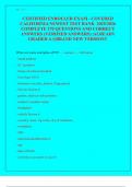 CERTIFIED ENROLLER EXAM - COVERED  CALIFORNIA NEWEST TEST BANK  2025&sol;2026  COMPLETE 170 QUESTIONS AND CORRECT  ANSWERS &lpar;VERIFIED ANSWERS&rpar; &vert;ALREADY  GRADED A&plus;&vert;&vert;BRAND NEW VERSION&excl;&excl; 