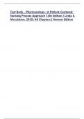 Test Bank - Pharmacology &colon; A Patient-Centered Nursing Process Approach 12th Edition &lpar; Linda E&period; McCuistion&comma; 2025&rpar; All Chapters &vert; Newest Edition
