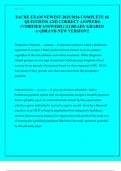 FACHE EXAM NEWEST 2025&sol;2026 COMPLETE 60  QUESTIONS AND CORRECT ANSWERS  &lpar;VERIFIED ANSWERS&rpar; &vert;ALREADY GRADED  A&plus;&vert;&vert;BRAND NEW VERSION&excl;&excl;