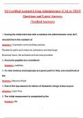 NJ CALA TEST EXAM 2025 ACTUAL QUESTIONS WITH 100&percnt; CORRECT ANSWERS VERIFIED 2025&sol;2026
