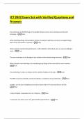 ICT 2622 Exam Set with Verified Questions and Answers
