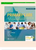 PRIMARY CARE ART AND SCIENCE OF ADVANCED PRACTICE  NURSING &ndash; AN INTERPROFESSIONAL APPROACH 5TH EDITION&semi;  DUNPHY TEST BANK&period;  TEST BANK FOR PRIMARY CARE ART AND SCIENCE OF  ADVANCED PRACTICE NURSING &ndash; AN INTERPROFESSIONAL  APPROACH 5TH EDITION&semi; DUNPHY&period;  LAT