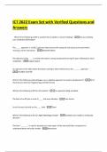 ICT 2622 Exam Set with Verified Questions and Answers