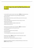 ICT 2622 Exam Set with Verified Questions and Answers